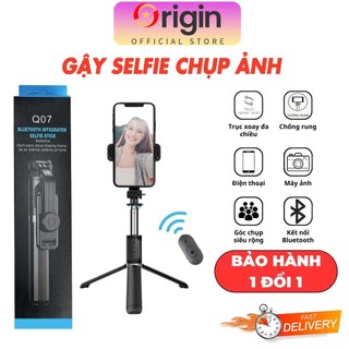 Gậy chụp ảnh 3 chân dài 1.1mét Gậy selfie có 2 đèn led trợ sáng gậy tự sướng bluetooth điều khiển từ xa gấp gọn cao
