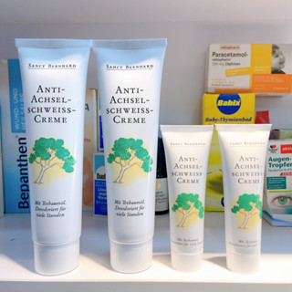 [ Che Tên Sp ] Kem bôi chống hôi nách và ngăn ngừa mồ hôi nách, chân Anti Achsel Schweiss Creme Sanct Bernhard - 25ml