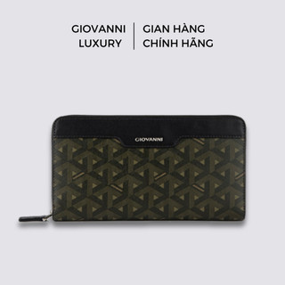 Bóp Tay Nam GIOVANNI Ví Da Bò Dập Vân Saffiano Basic Thanh Lịch Cho Quý Ông GCL0058-1