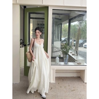 Đầm maxi bigsize 2 dây bèo ngực