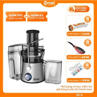 Hỏa tốc - Máy ép trái cây 600W COMET - CM9836