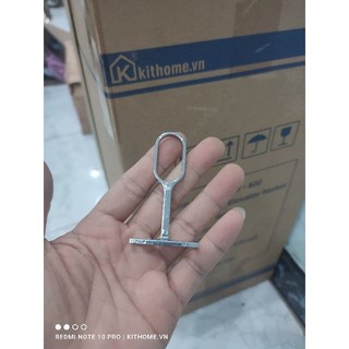 Móc treo giữa thanh treo tủ quần áo, móc treo suốt áo