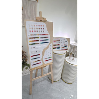 Set sơn olu 150 màu kèm kệ gỗ + bảng to