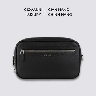 Bóp Tay Nam GIOVANNI Da Bò Saffiano Cao Cấp Có Khóa Số Bảo Mật Tiện Ích GCL0049-1