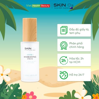 Nước hoa hồng cấp ẩm dạng xịt skin o2 50ml