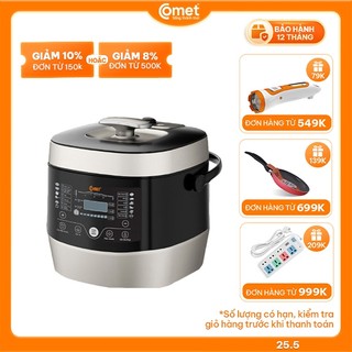 Có hỏa tốc - Nồi áp suất điện tử 6.0L COMET - CM6168