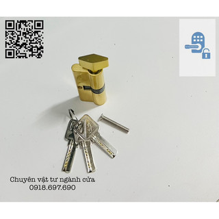 Tim khoá củ chìa AG đồng thau 32x70mm