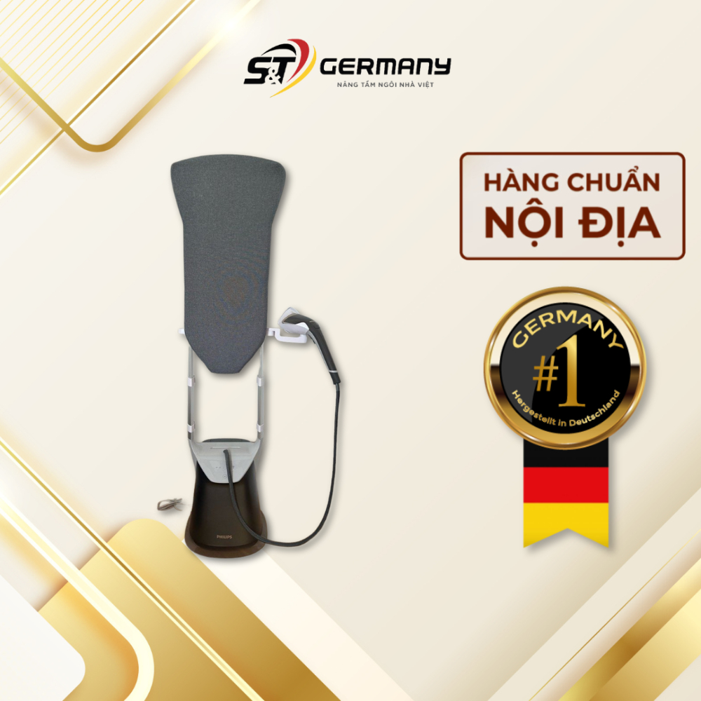 HCM Bàn là cây hơi nước PHILIPS All-in-One 8000 Series GC628/80 nhập Philips Việt Nam, Bàn ủi hiện đ