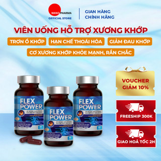  Viên Uống hỗ trợ Xương Khớp FLEX POWER giúp cơ xương khớp khỏe mạnh, rắn chắc