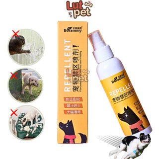 Xịt đuổi chó mèo Borammy, ngăn chó mèo cắn phá, phá phách đồ và vệ sinh bừa bãi (120ml) - lutpet