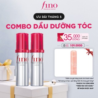  BỘ 2 DẦU DƯỠNG TÓC CAO CẤP FINO PREMIUM TOUCH HAIR OIL B 70ml
