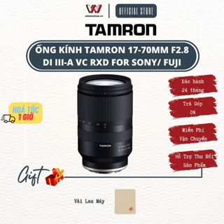 Ống kính Tamron 17-70mm l 1770mm l 17-70 l 1770 F2.8 Di III-A VC RXD cho Fujifilm X / Sony E