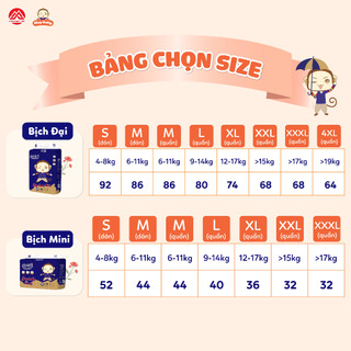 GIÁ SỐC 🙉 KHÔNG QUÀ 🙉 4-3-2-1 BỊCH STEPBABY 🙉 Tã/Bỉm quần/dán Đủ size 🙉 Sumikko, babycute, bỉm khỉ