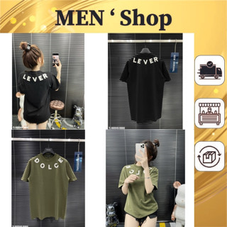 Áo thun cộc tay DG Clever unisex cho nam và nữ chất cotton thêu chữ quanh cổ siêu đẹp - Áo phông nam