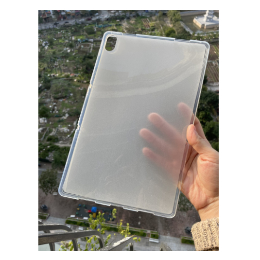 Ốp lưng dẻo cho Lenovo P11 J606F , P11 Plus 11 inch silicon trong nhám bảo vệ máy chống vân tay