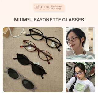 Gọng kính/ Gọng mắt Y2K MM Bayonetta Glasses hot trend, phong cách trẻ trung LeuLeu Accessorize
