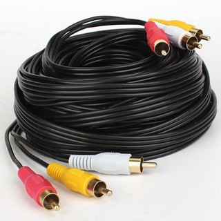 Cáp AV hoa sen Video và Audio RCA dài 10m