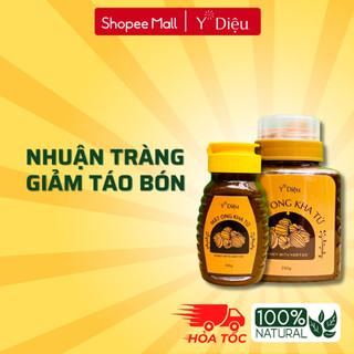 Nhuận tràng giảm táo bón Mật ong Kha tử Y DIỆU, hỗ trợ tiêu hóa, thanh lọc, thải độc đại tràng, an toàn lành tính