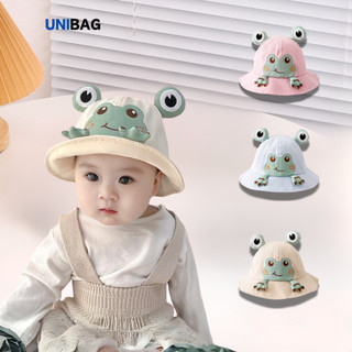 Mũ cụp trẻ em mũ bucket mũ vành hình con ếch dễ thương cho bé trai bé gái đi học đi chơi 5-24m