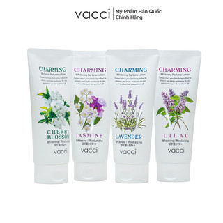 Sữa dưỡng thể cấp ẩm trắng da hương nước hoa Vacci