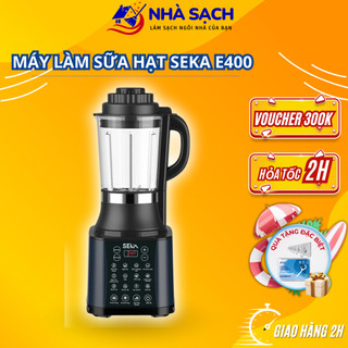 Máy làm sữa hạt đa năng seka e400 14in1, máy sữa hạt thông minh chính hãng, máy làm sữa đậu nành, lỗi 1 đổi 1 - nhà sạch