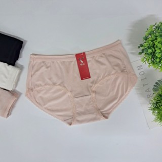 Quần lót nữ cotton lụa Vicci 109 mềm mại, êm ái, thấm hút mồ hôi, kháng khuẩn khử mùi dáng lưng vừa