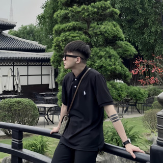 Áo Polo Nam Nữ Thêu Ngựa Ralph Laurent Logo Thêu Sang Trọng Bản Đẹp Cao Cấp-Áo Polo Ralph Laurent Đơn Giản Lịch Sự