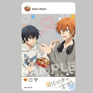 Ig clear card - instagram clearcard sasaki & miyano ssk001
