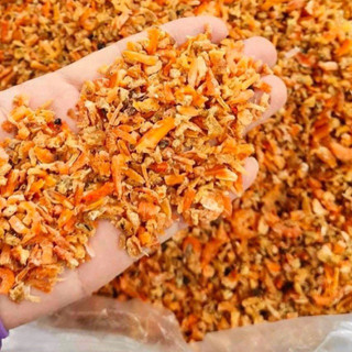 1kg thịt tôm khô vụn, đuôi tôm, tôm con hàng tự nhiên rất ngọt ngon