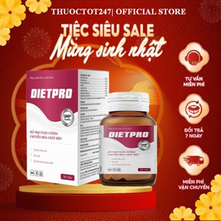 Viên Uống Dietpro hỗ trợ giảm cân hiệu quả - Hộp 30 viên