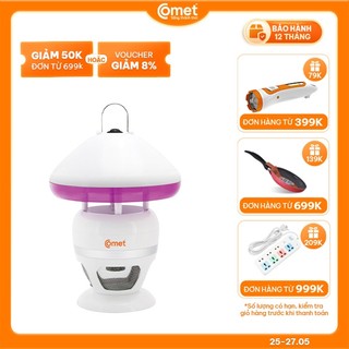 Đèn Bắt Muỗi Côn Trùng Đa Năng COMET CM038 3W Kiêm Đèn Ngủ