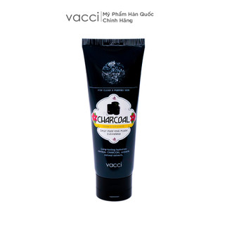 Sữa Rửa Mặt Ngăn Ngừa Mụn Tinh Chất Than Tre Vacci 100/180ml
