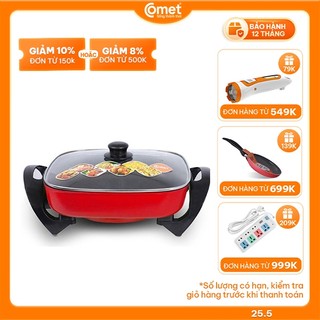 Có hỏa tốc  - Chảo lẩu điện đa năng 5L COMET - CM7736