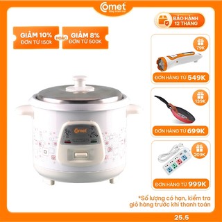 Nồi cơm điện nắp rời 1.2L COMET - CM8009
