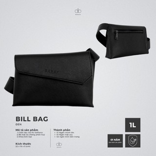 Túi đeo chéo nam bill bag - baras - túi da nam