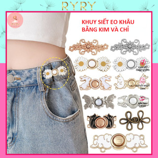  Tổng Hợp Các Mẫu Khuy Cài Khâu Bằng Kim Và Chỉ Hình Gấu Và Hoa Bướm Trang Trí Thắt Lưng Quần Jean Quần Tây Đầm 