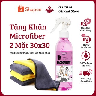 Khử Mùi Nước Tiểu Chó, Mèo D-Chem Chính Hãng - Hàng Cao Cấp An Toàn Tiện Lợi