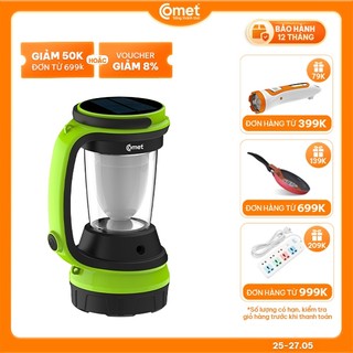 Đèn Sạc Led tích hợp tấm pin solar COMET CRL3303S 9W