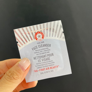 [update lien tuc] SAMPLE sữa rửa mặt Korres, Glossier, Fresh dạng gói