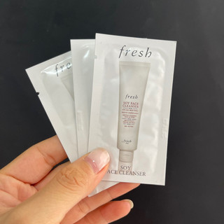 [update lien tuc] SAMPLE sữa rửa mặt Korres, Glossier, Fresh dạng gói