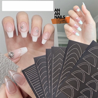 Stick ombre fen đầu móng , miếng dán dặn ombre nail - An An Nails