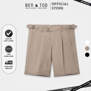 Quần short nam Ben & Tod SL2230BB379 side tab năng động trẻ trung thanh lịch