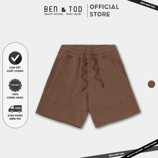 Quần short thun nam BEN & TOD SL2211BB133 cotton 100% co giãn 4 chiều thoáng mát