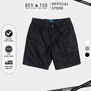 Quần short linen nam Ben & Tod 20392 co gian thoáng mát