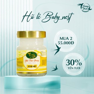 Hũ lẻ Yến sào BABY NEST Song Phát bổ sung dưỡng chất cho trẻ nhỏ, giúp trẻ ăn ngon, tiêu hóa tốt 70ml