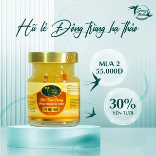 Hũ lẻ Tổ yến chưng Đông trùng hạ thảo Song Phát tăng cường sức khỏe cho người ốm người già 70ml