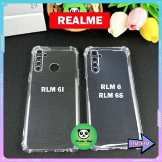 Ốp Realme 6 / 6S / 6I Bảo Vệ Cam, Chống Sốc, Trong Suốt, Silicon