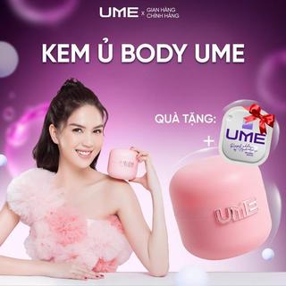 Kem ủ trắng UME hỗ trợ làm mờ các vết thâm sạm, cấp ẩm tăng độ đàn đổi, chống nắng gói 200gr