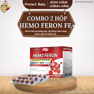 Combo 2 hộp Hemo Feron BTA