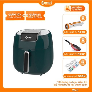 Hỏa tốc - Nồi chiên không dầu điện tử 4,2L COMET - CM6858